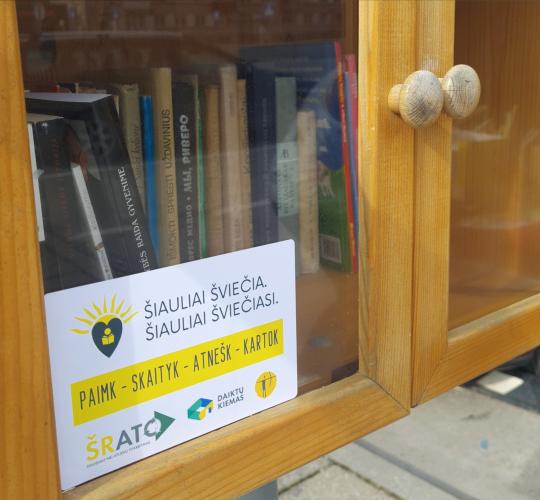 Šiaulių mieste veikiantys knygynėliai gyventojus šviečia jau antrus metus